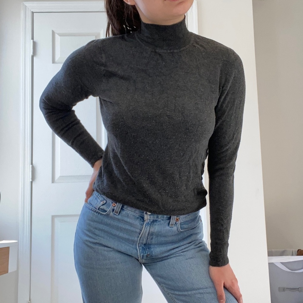 Philosophy Grey Turtleneck